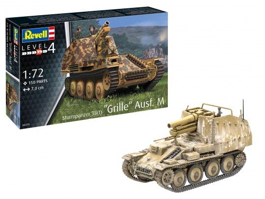 REVELL 1:72 GRILLE AUSF.M